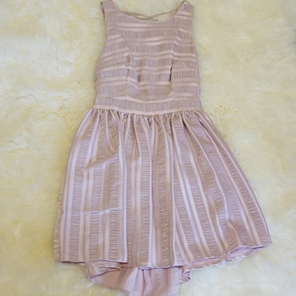 Paper crown mini dress